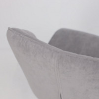 Стул Michael b22 grey lux/черный