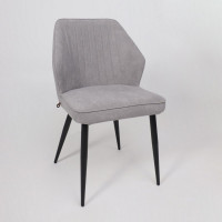 Стул Michael b22 grey lux/черный