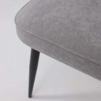Стул Michael b22 grey lux/черный
