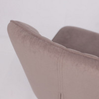 Стул Michael b05 latte lux/черный