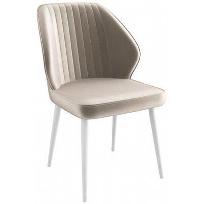 Стул Michael d08 platinum lux/белый купить в Минске