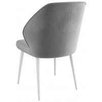 Стул Michael d09 steel lux/белый купить в Минске