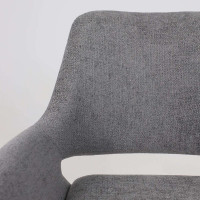 Стул поворотный OFFY-R 360 g22 GRAPHITE шенилл LUX - Graphite замша LUX/черный купить в Минске Стул поворотный OFFY-R 360 g22 GRAPHITE шенилл LUX - Graphite замша LUX/черный купить в Минске