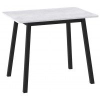 Стол раздвижной TIRK RADIAL-94 94(126)*64 серый сланец/черный