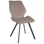 Стул поворотный Rafael M d05 CAPPUCCINO LUX/черный