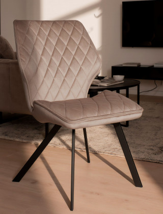 Стул поворотный Rafael M d05 CAPPUCCINO LUX/черный купить в Минске