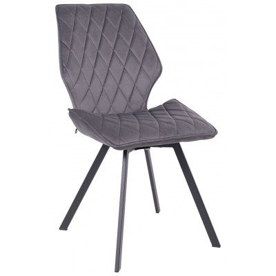 Стул поворотный Rafael M d10 HEMATITE LUX/черный купить в Минске