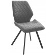 Стул поворотный Rafael M b22 GREY LUX/черный купить в Минске