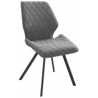 Стул поворотный Rafael M b22 GREY LUX/черный