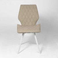 Стул поворотный Rafael M b03 CREAM LUX/белый купить в Минске