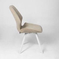 Стул поворотный Rafael M b03 CREAM LUX/белый купить в Минске