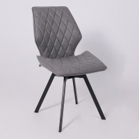 Стул поворотный Rafael M-R 360 k10 антрацит замша lux/черный купить в Минске