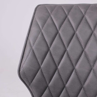 Стул поворотный Rafael M-R 360 k10 антрацит замша lux/черный купить в Минске