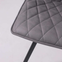 Стул поворотный Rafael M-R 360 k10 антрацит замша lux/черный купить в Минске