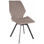 Стул поворотный Rafael M-R 360 d05 CAPPUCCINO LUX/черный