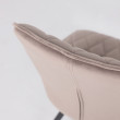Стул поворотный Rafael M-R 360 d05 CAPPUCCINO LUX/черный купить в Минске