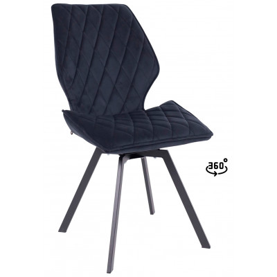 Стул поворотный Rafael M-R 360 d24 BLACK LUX/черный купить в Минске