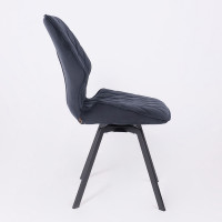 Стул поворотный Rafael M-R 360 d24 BLACK LUX/черный купить в Минске