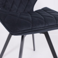 Стул поворотный Rafael M-R 360 d24 BLACK LUX/черный купить в Минске