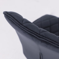 Стул поворотный Rafael M-R 360 d24 BLACK LUX/черный купить в Минске