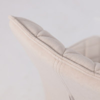 Стул поворотный Rafael M-R 360 d03 cream lux/золото купить в Минске