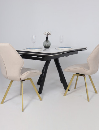 Стул поворотный Rafael M-R 360 d03 cream lux/золото купить в Минске