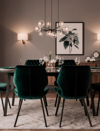 Стул поворотный Rafael M-R 360 d13 DARK GREEN LUX/черный купить в Минске