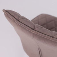 Стул поворотный Rafael M-R 360 b05 latte lux/черный купить в Минске