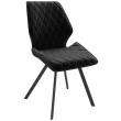 Стул поворотный Rafael-R d14 black lux/черный купить в Минске