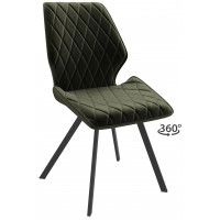 Стул поворотный Rafael-R d14 khaki lux/черный