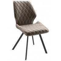 Стул Rafael d05 cappuchino lux/черный