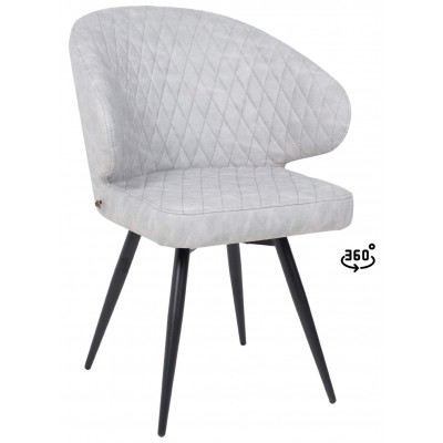 Стул поворотный Rob-R1 k08 графит замша lux/черный купить в Минске