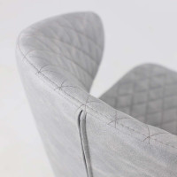 Стул поворотный Rob-R1 k08 графит замша lux/черный купить в Минске