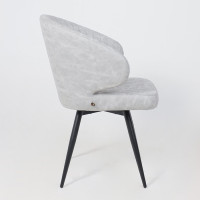 Стул поворотный Rob-R1 k08 графит замша lux/черный купить в Минске