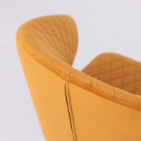 Стул поворотный Rob-R1 d16 ochre lux/черный купить в Минске