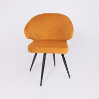 Стул поворотный Rob-R1 d16 ochre lux/черный купить в Минске