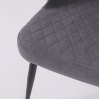 Стул ROB b28 antracite lux/черный купить в Минске