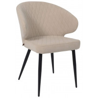 Стул ROB b03 cream lux/черный