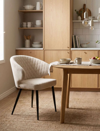 Стул ROB b03 cream lux/черный купить в Минске