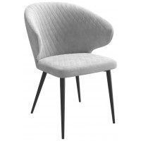 Стул ROB b20 silver lux/черный Стул ROB b20 silver lux/черный