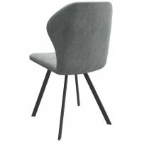 Стул поворотный Robby D-R 360 k10 антрацит замша lux/черный купить в Минске