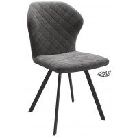 Стул поворотный Robby D-R 360 b28 antracite lux/черный Стул поворотный Robby D-R 360 b28 antracite lux/черный