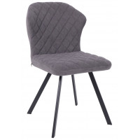 Стул ROBBY D b28 antracite lux/черный