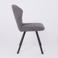 Стул ROBBY D b28 antracite lux/черный купить в Минске