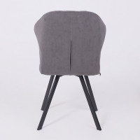 Стул ROBBY D b28 antracite lux/черный купить в Минске