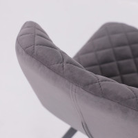 Стул ROBBY D b28 antracite lux/черный купить в Минске