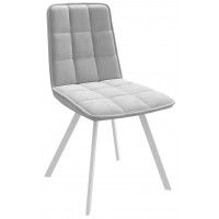 Стул Rom D b20 SILVER LUX/белый