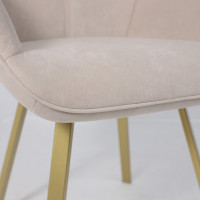 Стул поворотный Romeo 360 b03 CREAM LUX/золото купить в Минске