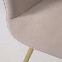 Стул поворотный Romeo 360 b03 CREAM LUX/золото купить в Минске