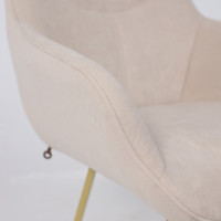 Стул поворотный Romeo 360 b03 CREAM LUX/золото купить в Минске